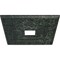 Ekena Millwork Eris Medallion (Canopies up to 9 7/8"), 18"W x 18"H x 3 1/2"ID x 1 1/8"P, Painted Turtle Crackle CM18ERPTC - alternate 4